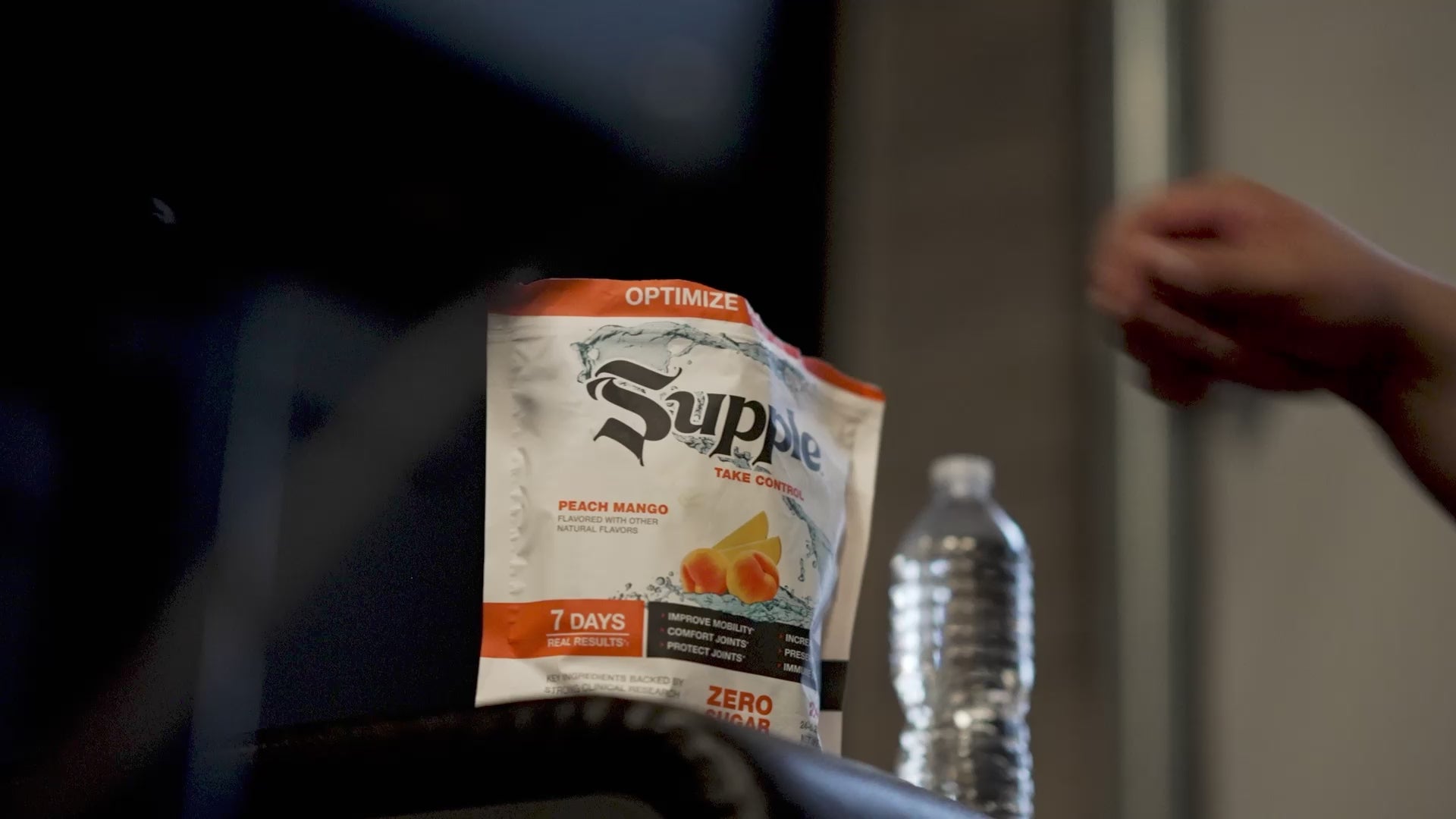 Supple Squad Team Members Hitting The Gym and Enjoying Thier Supple Drink Instant While Working Out