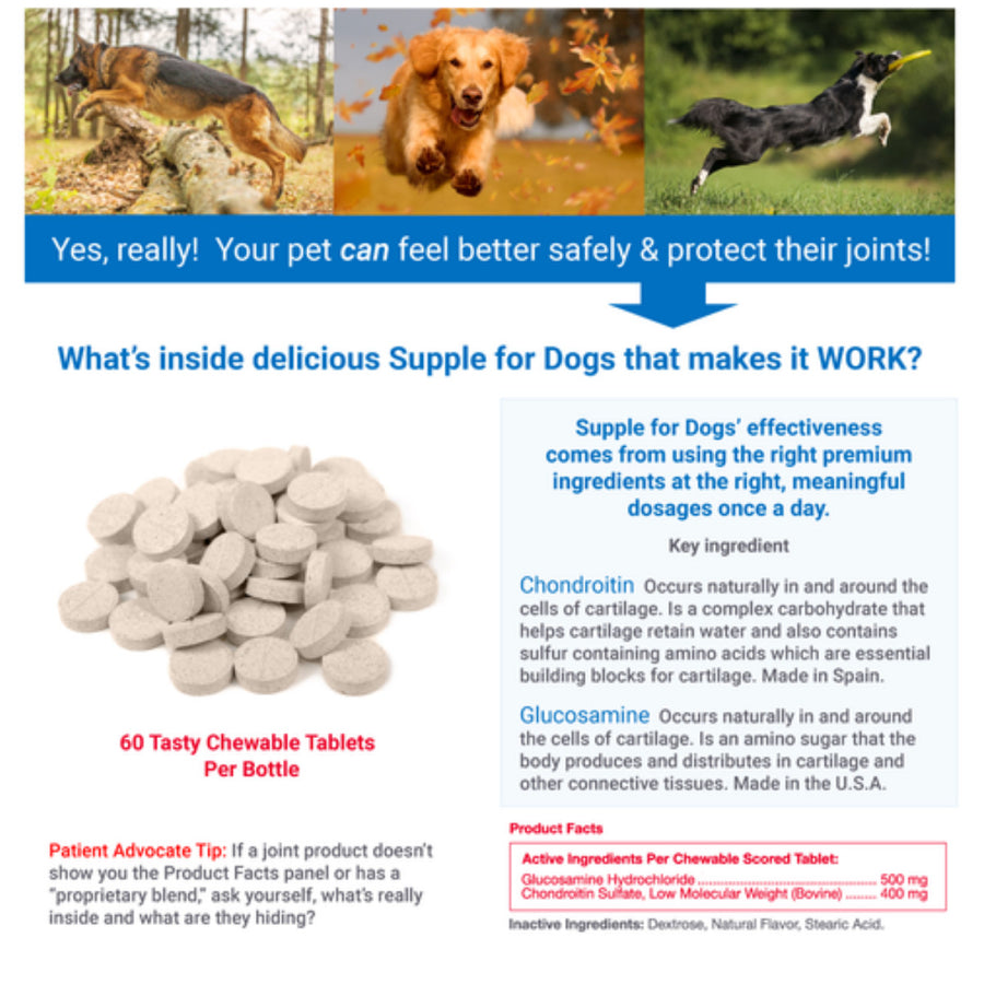 Supple Pets Hip & Joint Health Chews